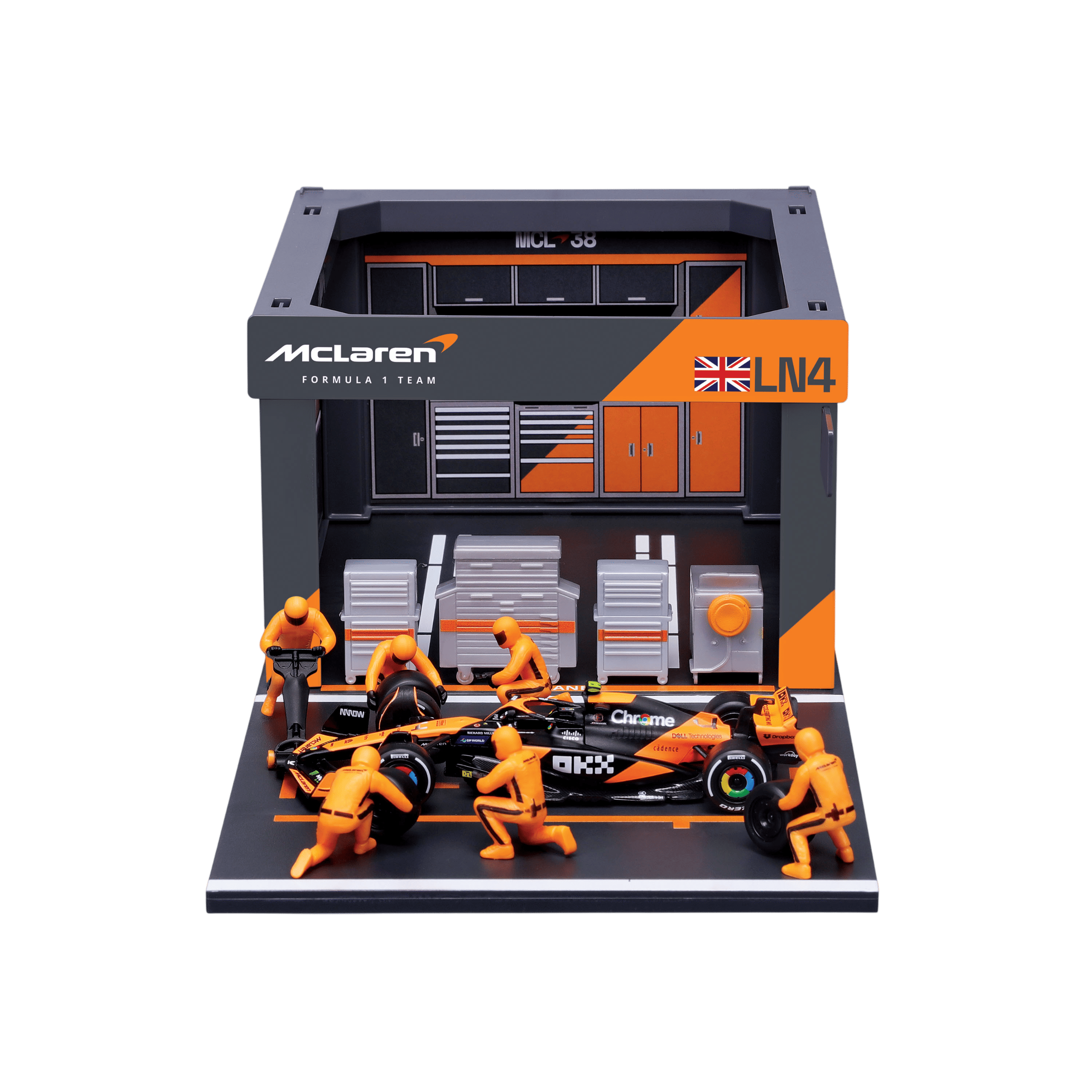 1:43 F1 2024 Pit Pass - McLaren F1 MCL38 #4 Lando Norris - Image 2
