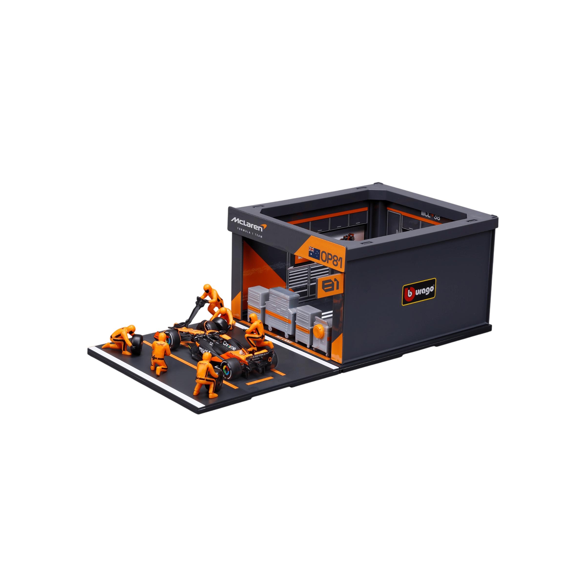 1:43 F1 2024 Pit Pass - McLaren F1 MCL38 #81 Oscar Piastri - Image 3