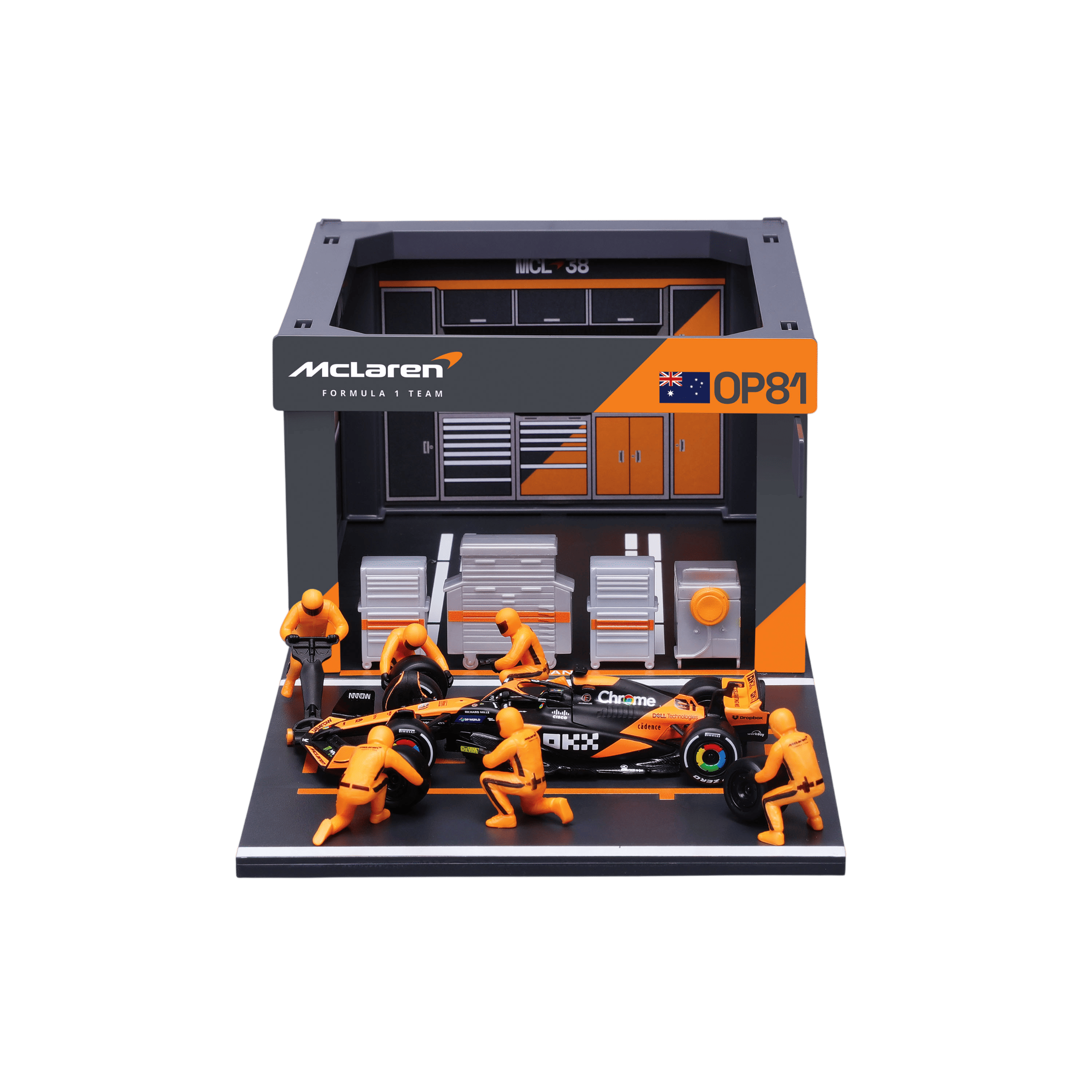 1:43 F1 2024 Pit Pass - McLaren F1 MCL38 #81 Oscar Piastri - Image 2