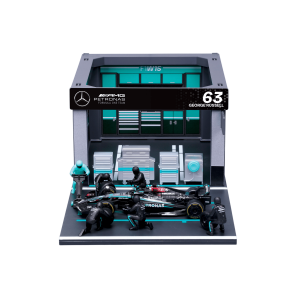 1:43 F1 2024 Pit Pass - Mercedes-AMG W15 #63 George Russell - Image 5