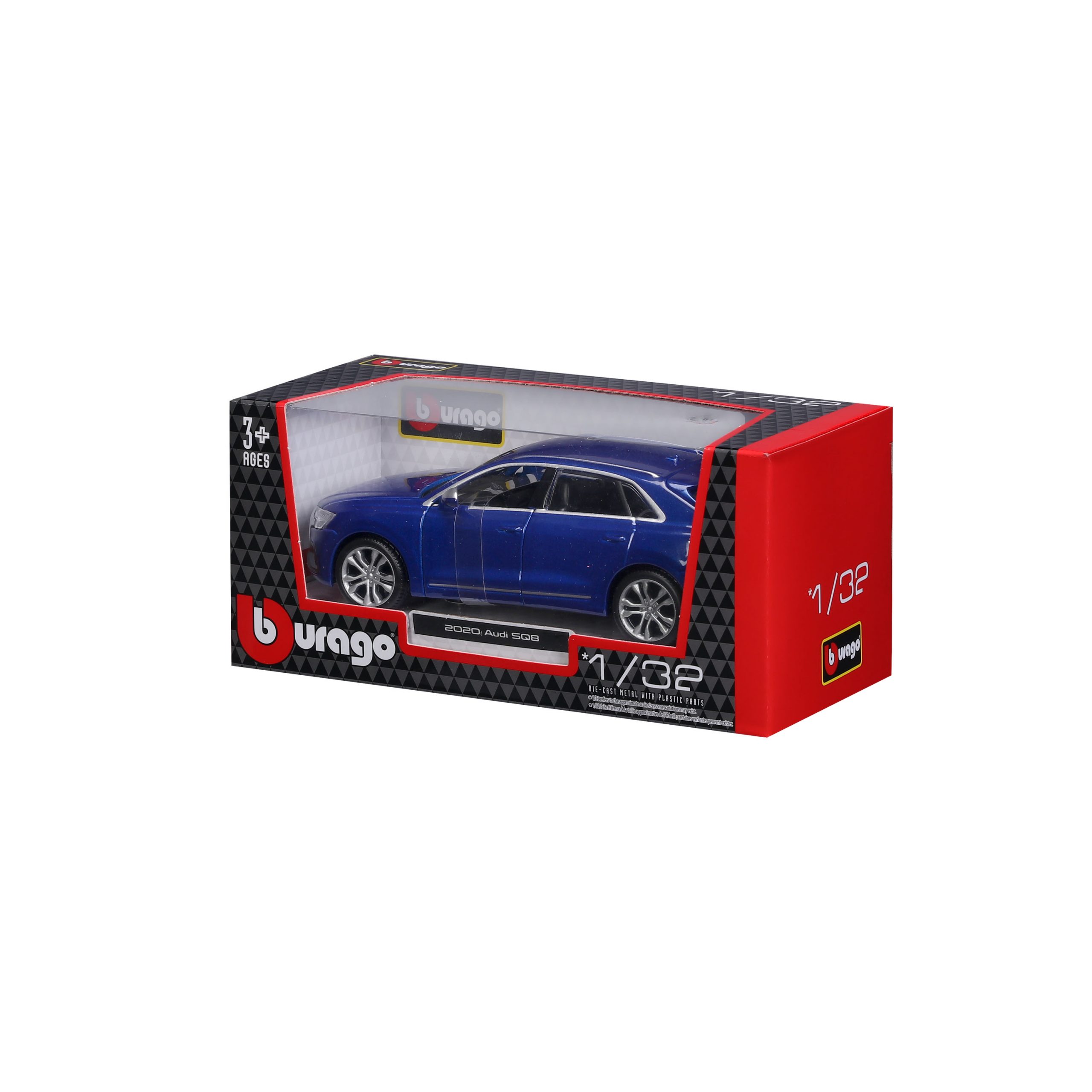 1:32 Bburago - Audi SQ8 2020 - Blue in Window Box - Image 10
