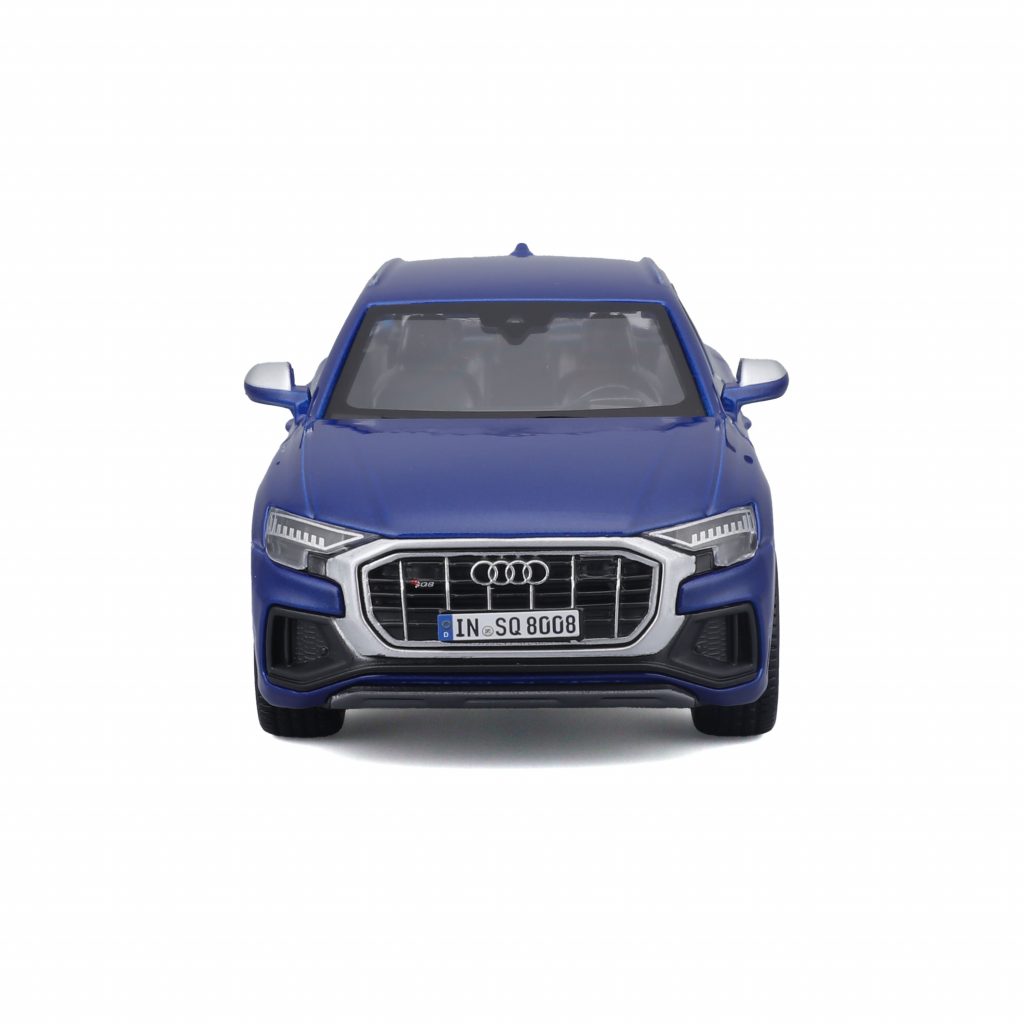 1:32 Bburago - Audi SQ8 2020 - Blue in Window Box