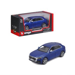 1:32 Bburago - Audi SQ8 2020 - Blue in Window Box - Image 2