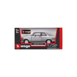 1:32 Bburago - 1972 BMW 2002 TII - Silver in Window Box - Image 11