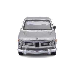 1:32 Bburago - 1972 BMW 2002 TII - Silver in Window Box - Image 3