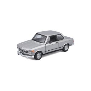 1:32 Bburago - 1972 BMW 2002 TII - Silver in Window Box - Image 5