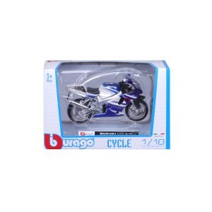 1:18 Bburago Motorcycle - Suzuki GSX-R750 - Image 7