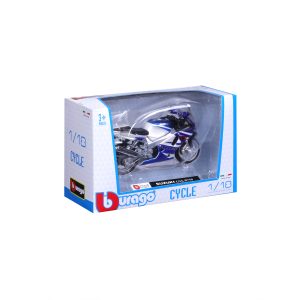 1:18 Bburago Motorcycle - Suzuki GSX-R750 - Image 8