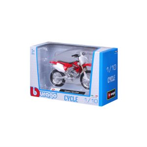 1:18 Bburago Motorcycle - Honda CRF450R - Image 8