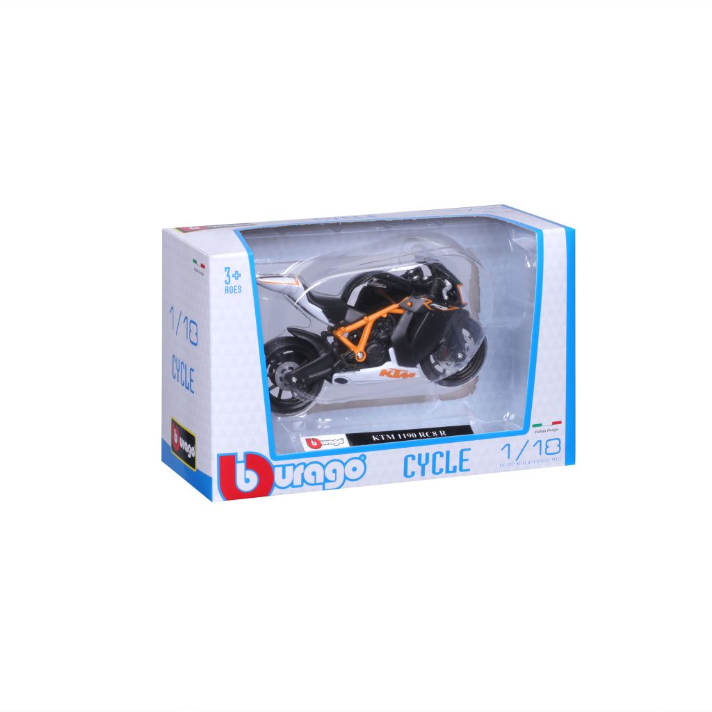 1:18 Bburago Motorcycle – KTM 1190 RC8 R