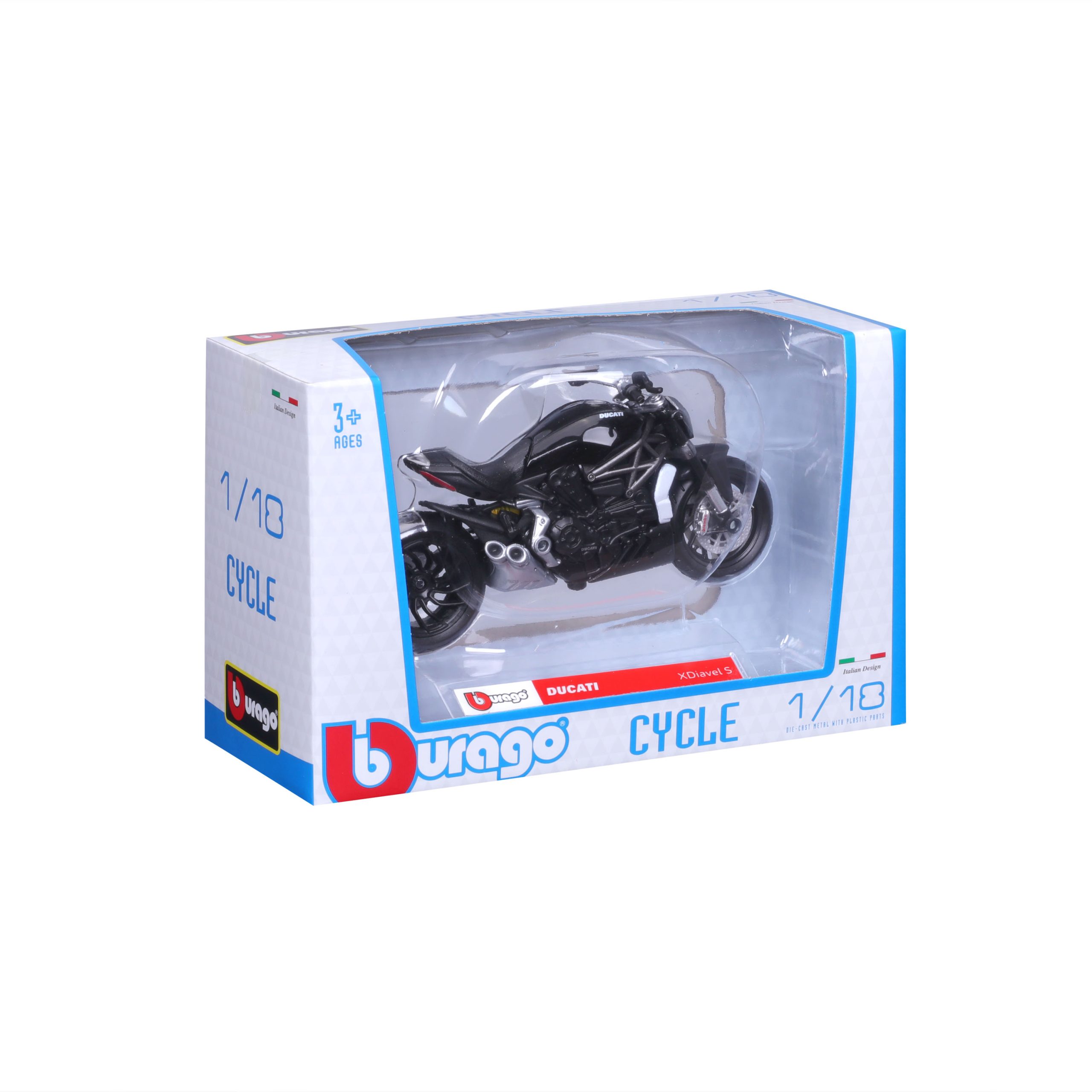 1:18 Bburago Motorcycle – Ducati Xdiavel S - Image 6