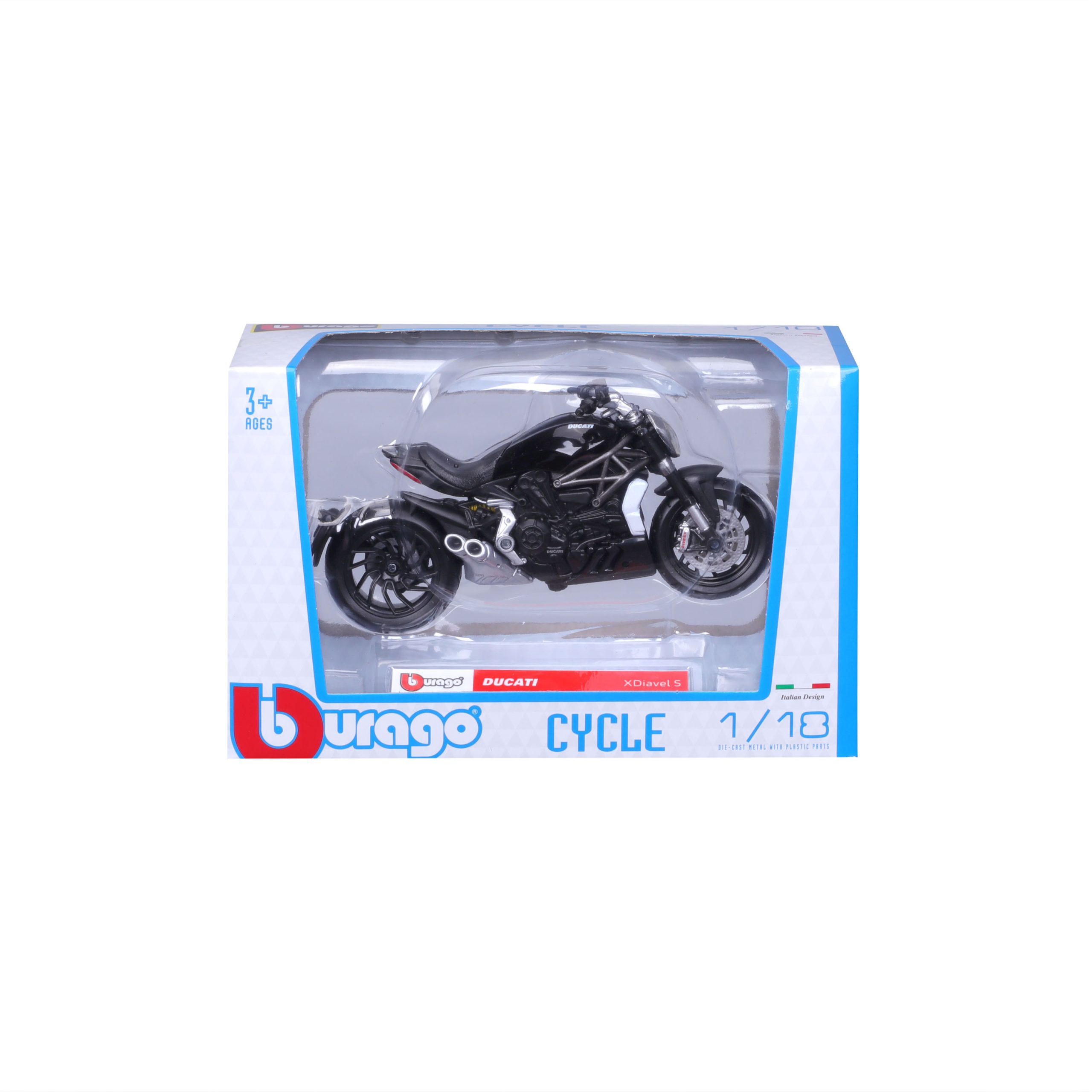 1:18 Bburago Motorcycle – Ducati Xdiavel S - Image 7