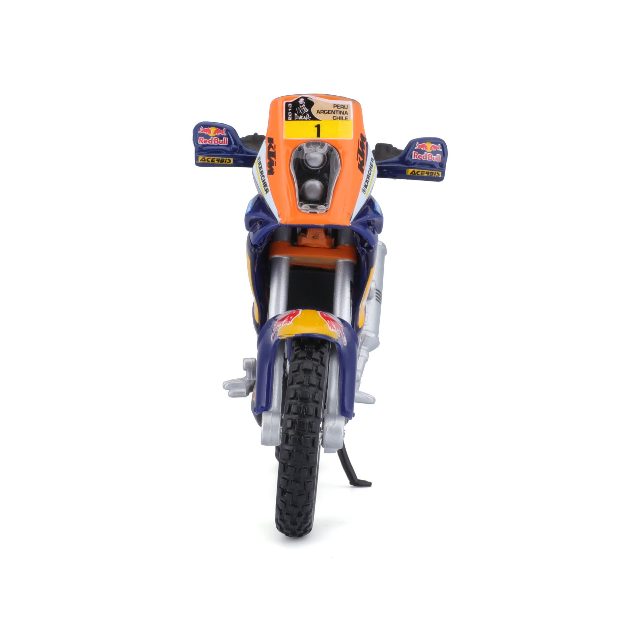 1:18 Bburago Motorcycle - Red Bull KTM 450 Dakar Rally - Image 6