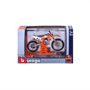 1:18 Bburago Motorcycle - Red Bull KTM 450 SX-F - Image 8