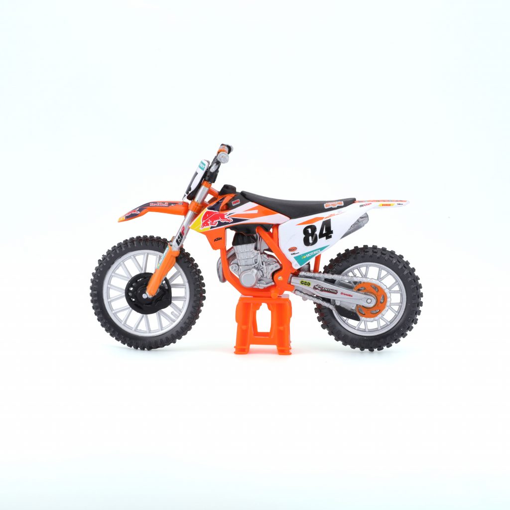 1:18 Bburago Motorcycle - Red Bull KTM 450 SX-F