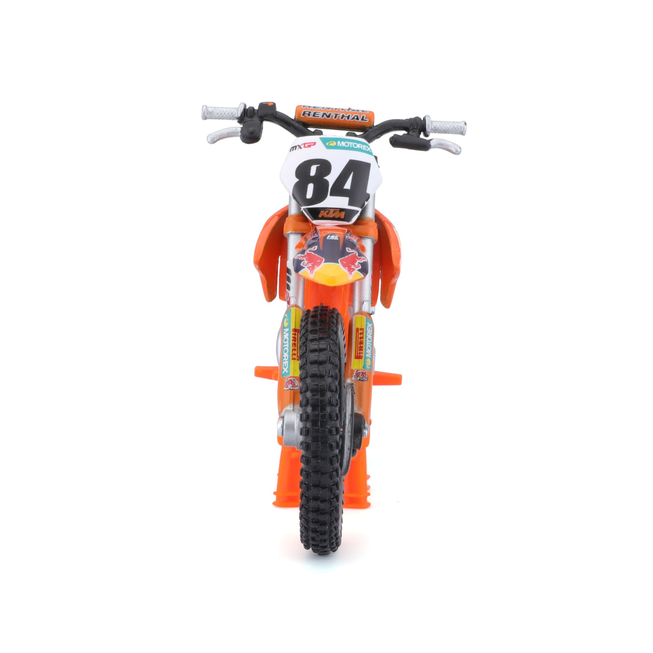 1:18 Bburago Motorcycle - Red Bull KTM 450 SX-F - Image 4