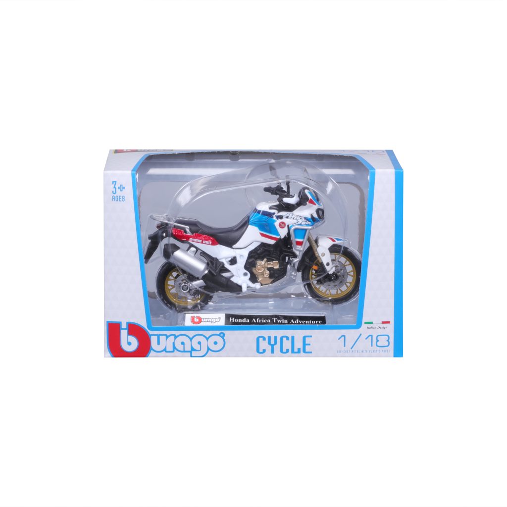 1:18 Bburago Motorcycle – Honda Africa Twin Adventure