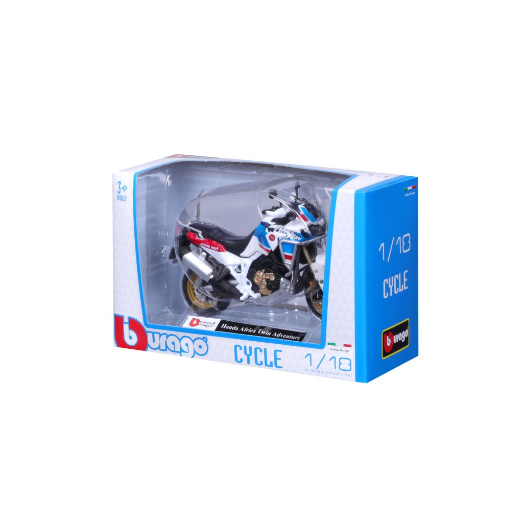 1:18 Bburago Motorcycle – Honda Africa Twin Adventure