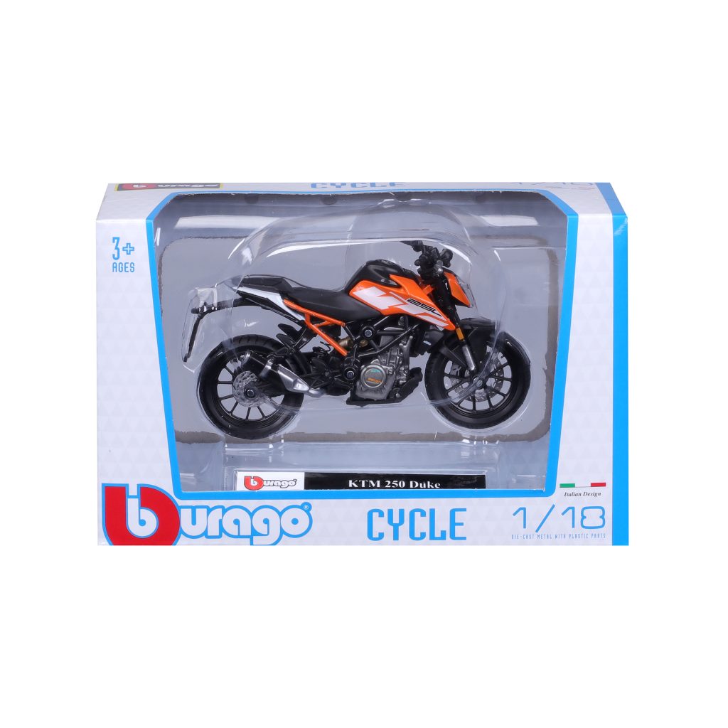 1:18 Bburago Motorcycle – KTM 250 Duke