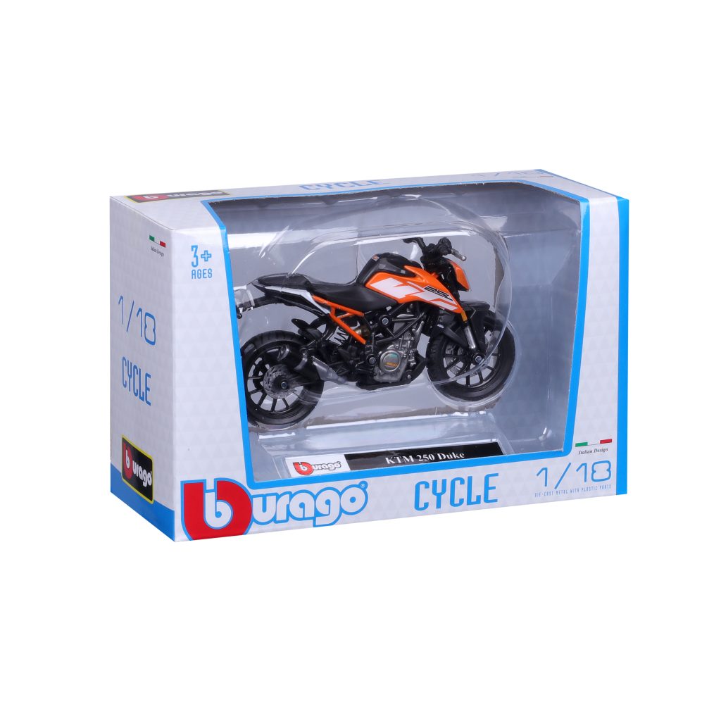 1:18 Bburago Motorcycle – KTM 250 Duke