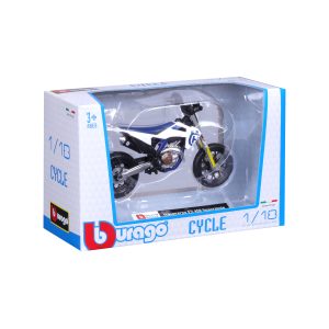1:18 Bburago Motorcycle – Husqvarna FS 450 Supermoto - Image 2