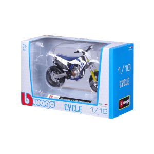 1:18 Bburago Motorcycle – Husqvarna FS 450 Supermoto - Image 4