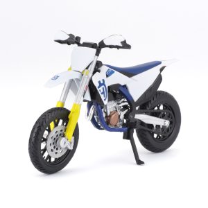 1:18 Bburago Motorcycle – Husqvarna FS 450 Supermoto - Image 1