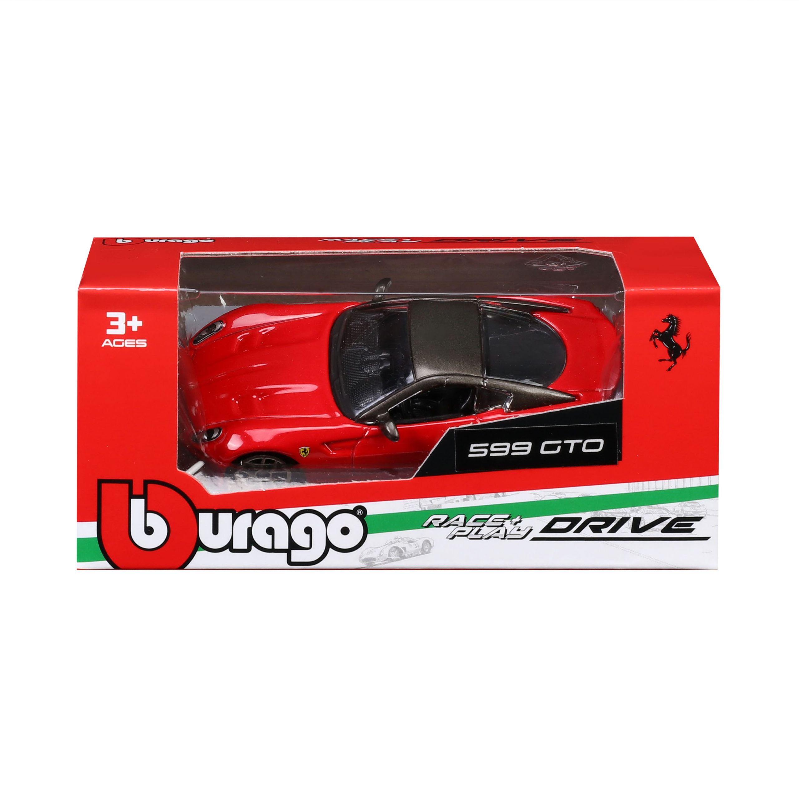 1:64 Ferrari 599 GTO - Red in Window Box - Image 1