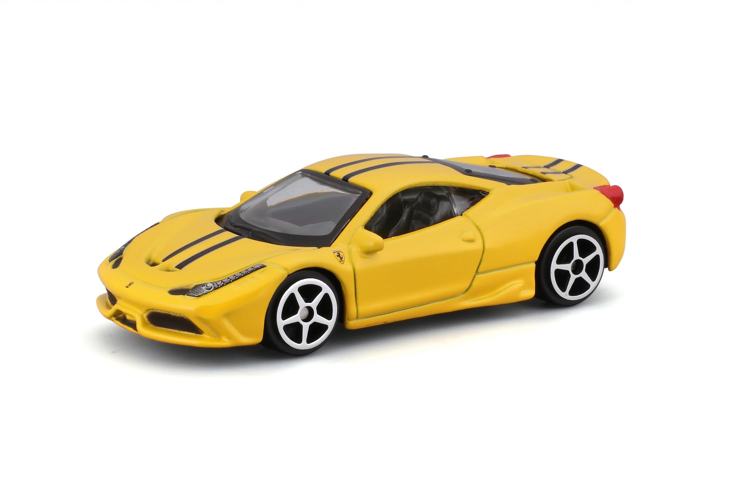 1:64 Ferrari - 458 Italia Speciale Yellow in Window Box - Image 6