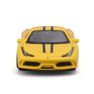 1:64 Ferrari - 458 Italia Speciale Yellow in Window Box - Image 3