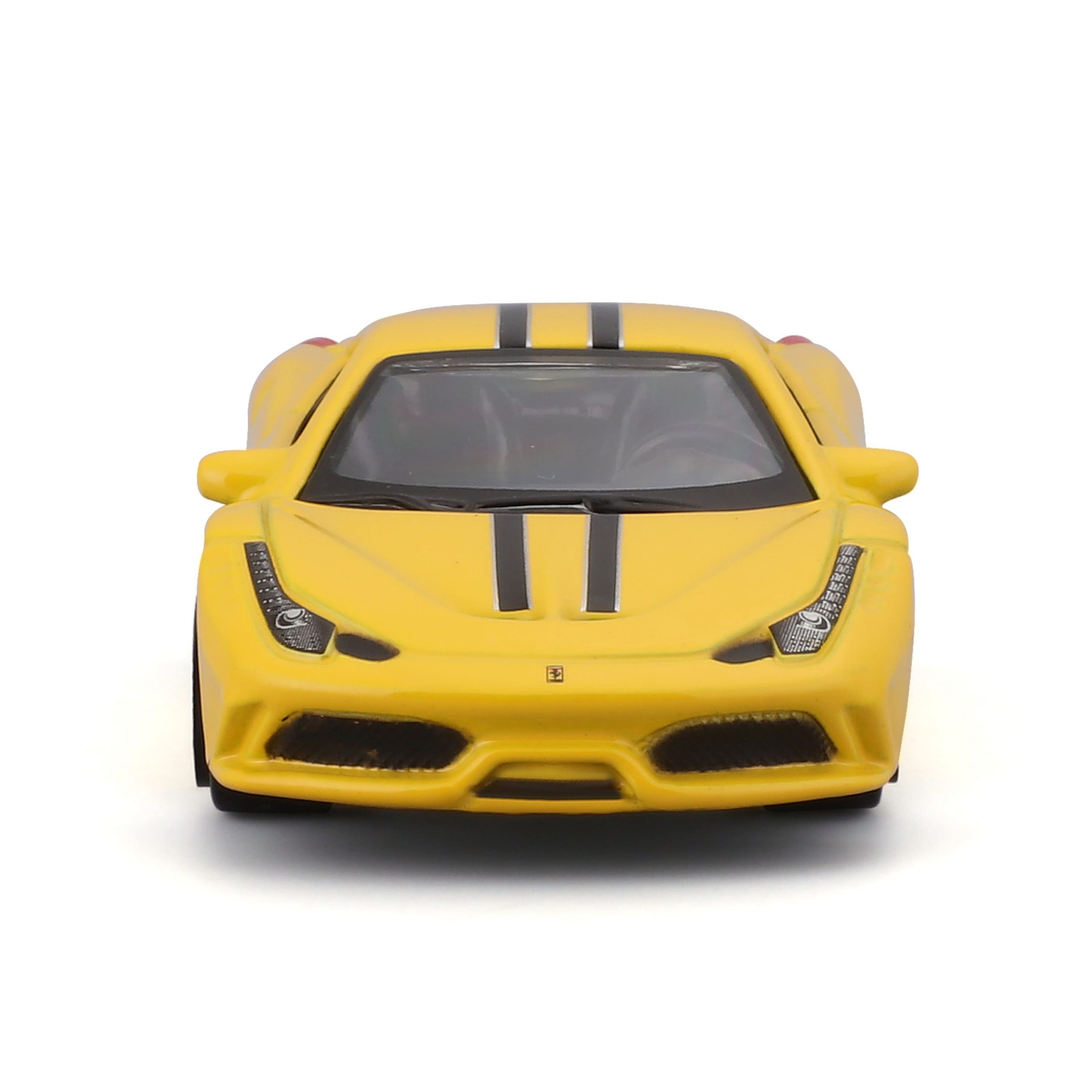 1:64 Ferrari - 458 Italia Speciale Yellow in Window Box - Image 3