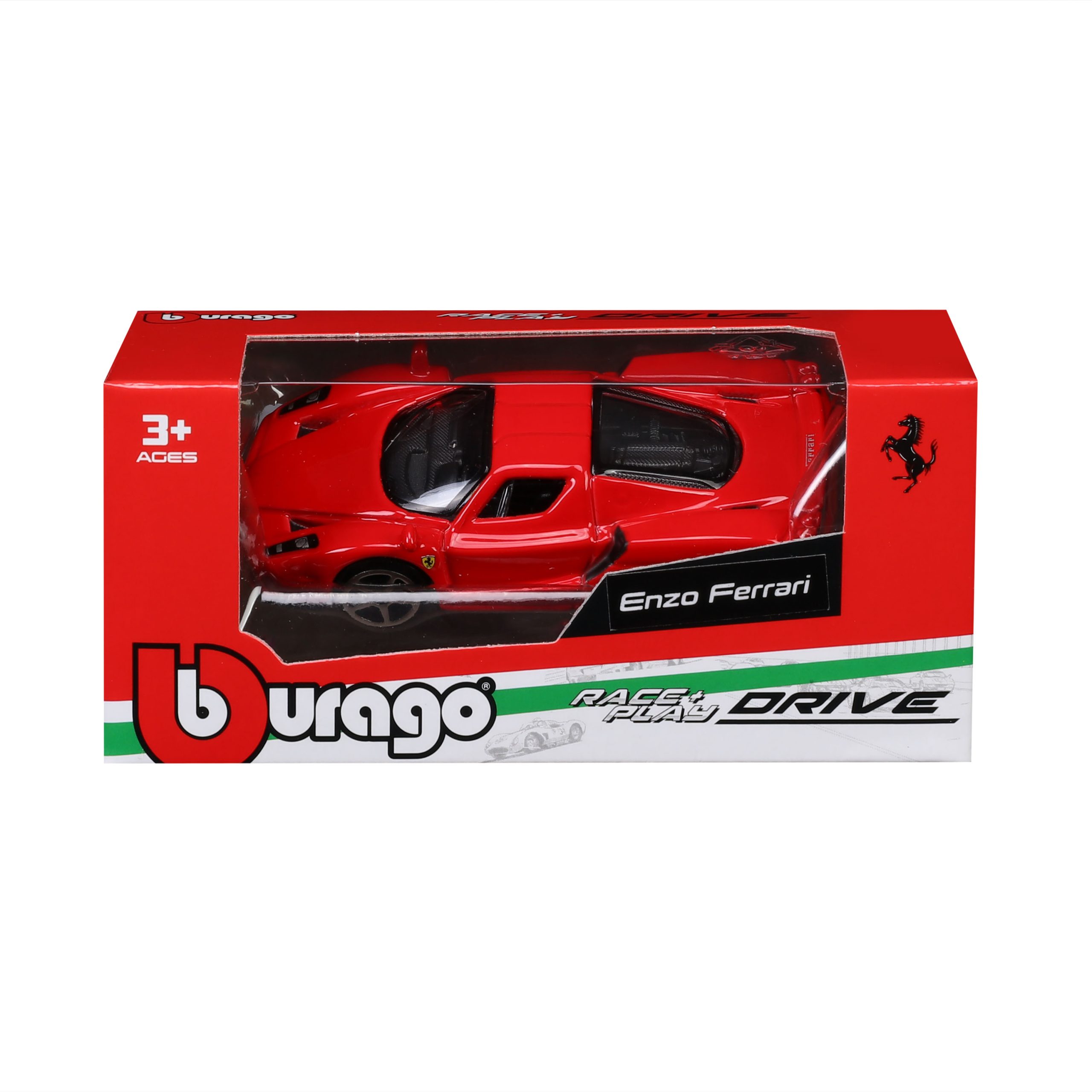 1:64 Enzo Ferrari - Red in Window Box - Image 1