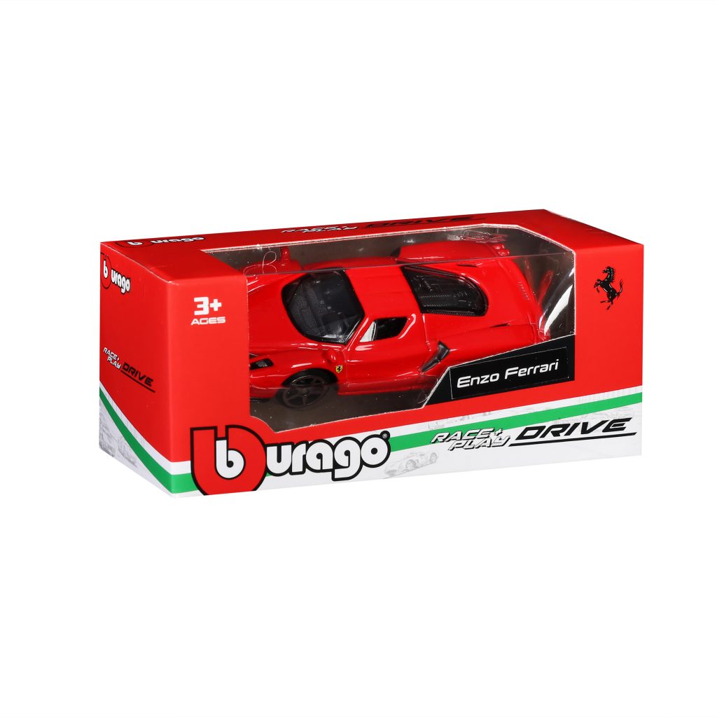 1:64 Enzo Ferrari - Red in Window Box