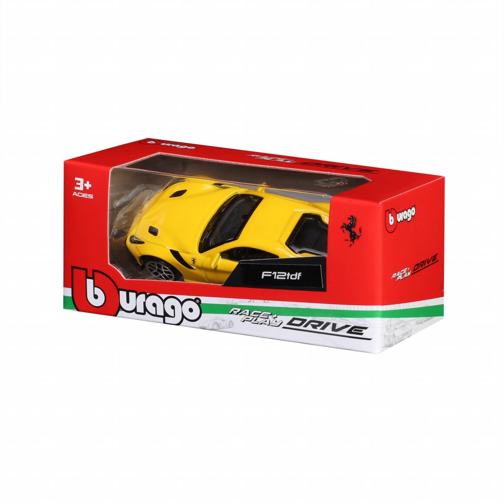 1:64 Ferrari - F12tdf Yellow in Window Box