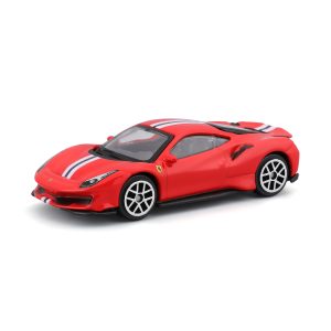1:64 Ferrari 488 Pista - Red in Window Box - Image 4