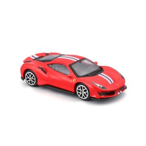 1:64 Ferrari 488 Pista - Red in Window Box - Image 5