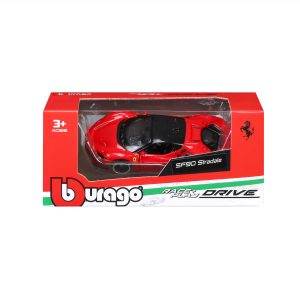 1:64 Ferrari SF90 Stradale - Red in Window Box - Image 1