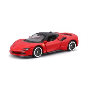 1:64 Ferrari SF90 Stradale - Red in Window Box - Image 4