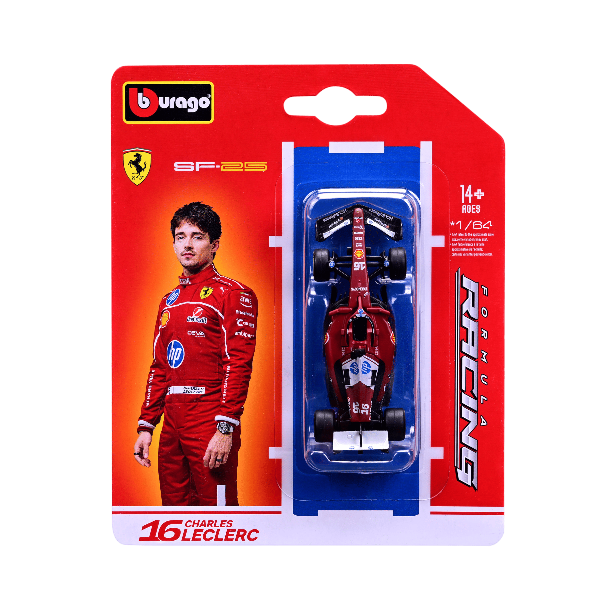1:64 F1 2025 - Ferrari SF-25 #16 Charles Leclerc - Image 1