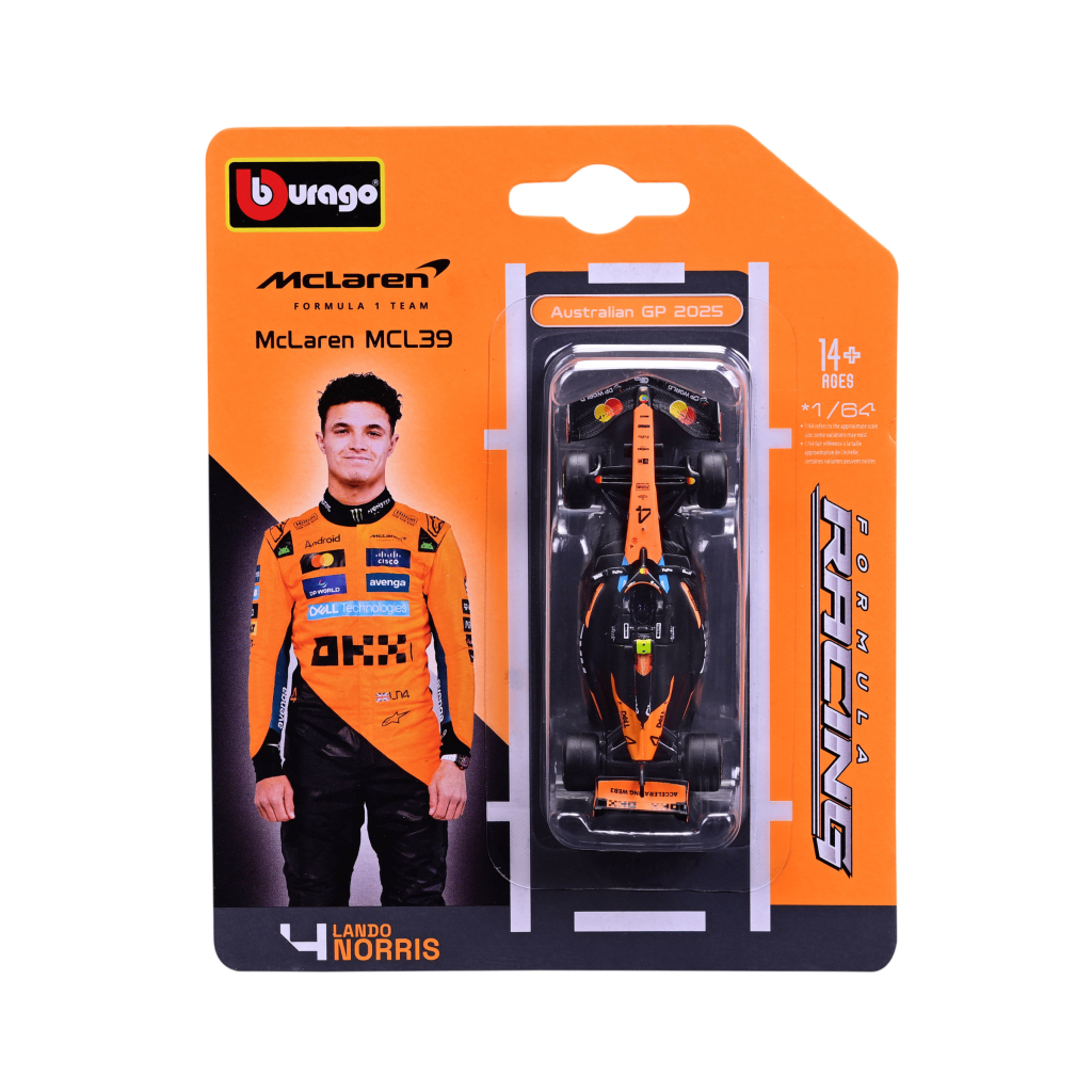 1:64 F1 2025 - McLaren MCL39 #4 Lando Norris