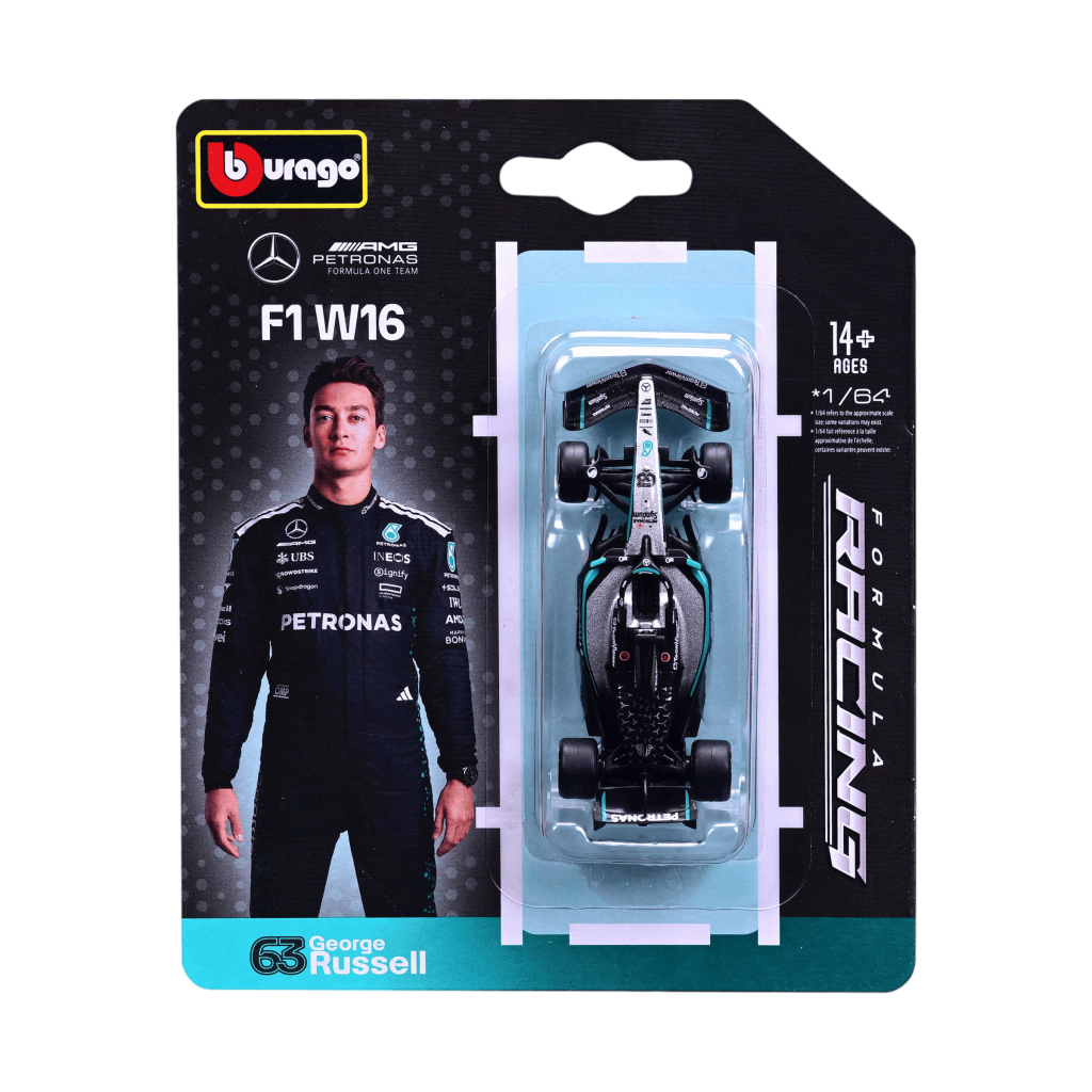 1:64 F1 2025 - Mercedes-AMG W16 #63 George Russell
