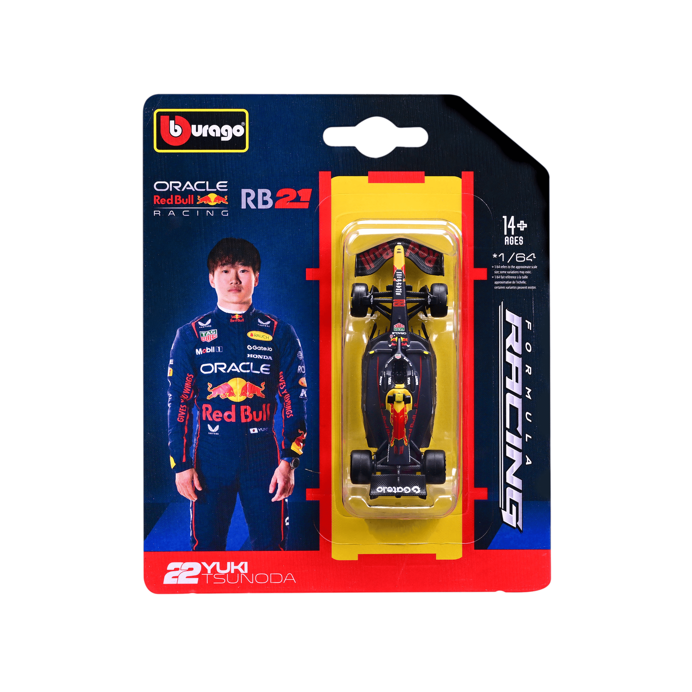 1:64 F1 2025 - Oracle Red Bull Racing RB21 #22 Yuki Tsunoda - Image 1