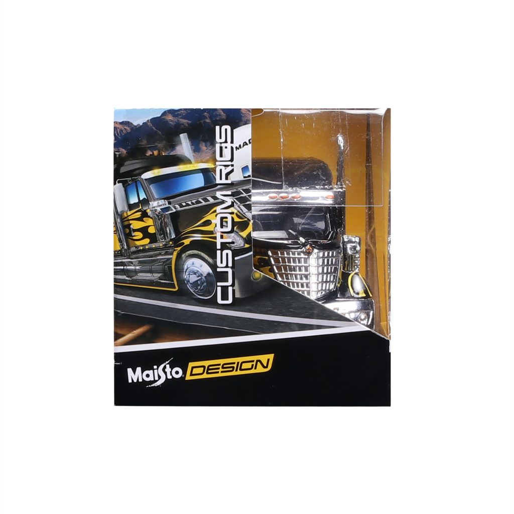 1:64 Maisto Custom Rigs - International Lonestar Black/Yellow