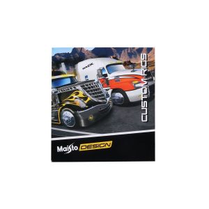 1:64 Maisto Custom Rigs - International Lonestar Black/Yellow - Image 10