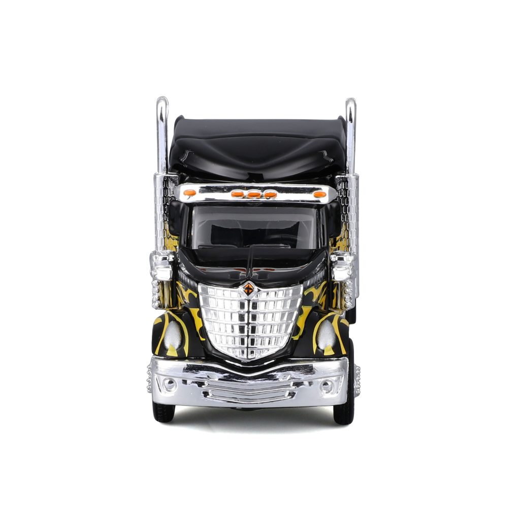 1:64 Maisto Custom Rigs - International Lonestar Black/Yellow