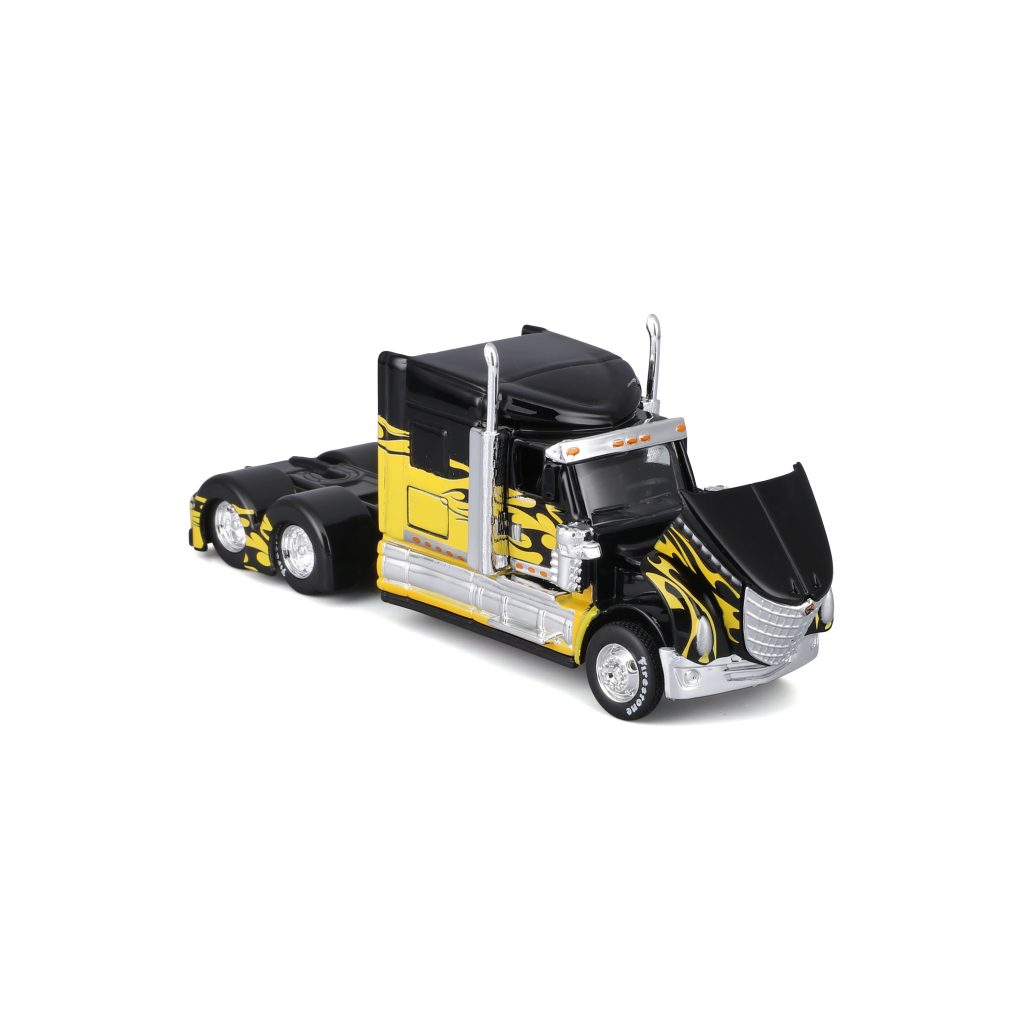 1:64 Maisto Custom Rigs - International Lonestar Black/Yellow