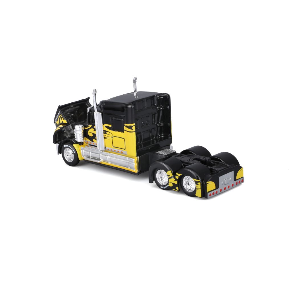 1:64 Maisto Custom Rigs - International Lonestar Black/Yellow