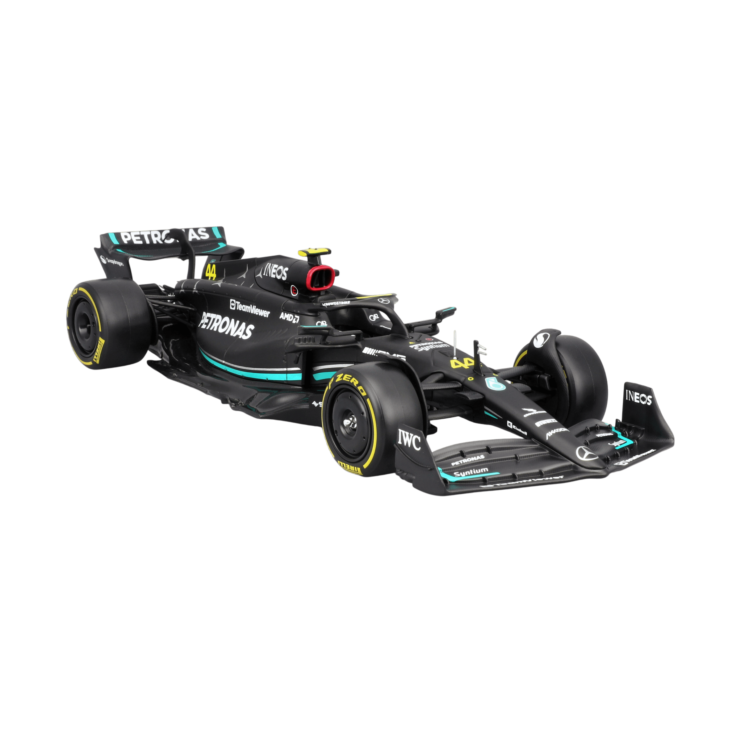 1:24 F1 2024 with figure - Mercedes-AMG W14 #44 Lewis Hamilton - Image 9