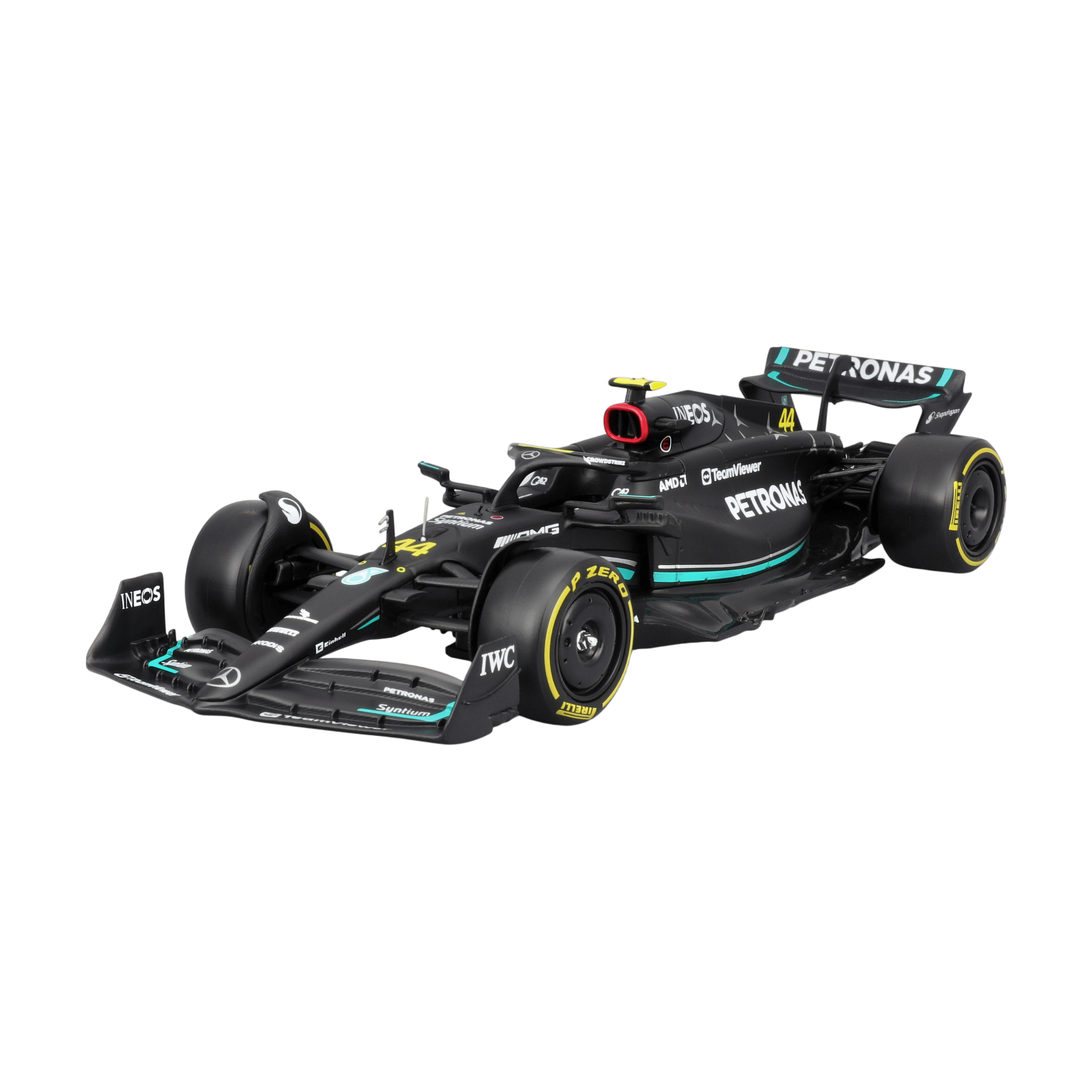 1:24 F1 2024 with figure - Mercedes-AMG W14 #44 Lewis Hamilton - Image 8