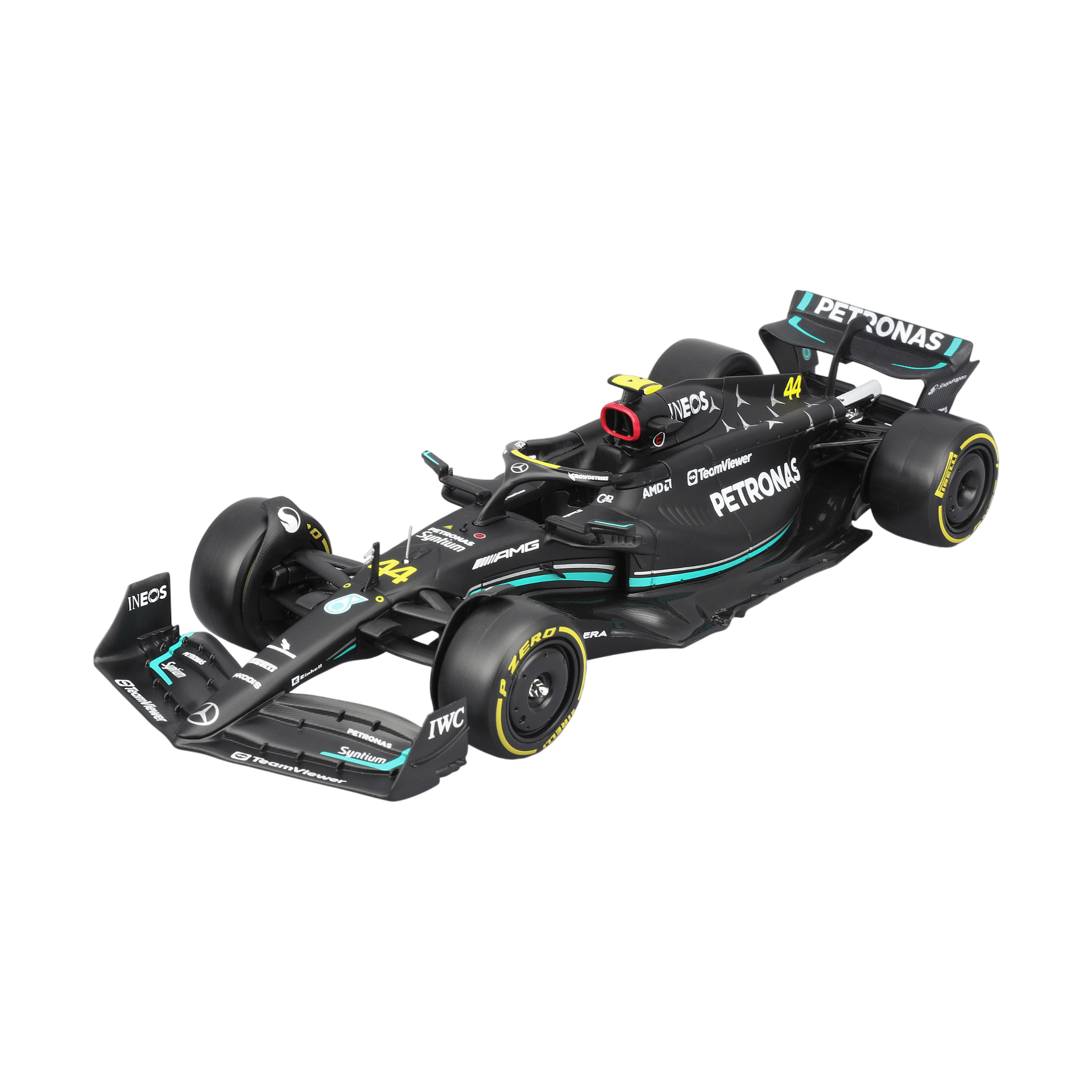 1:24 F1 2024 with figure - Mercedes-AMG W14 #44 Lewis Hamilton - Image 5